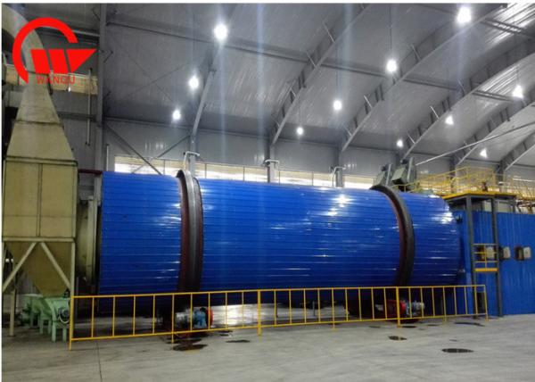 Secador do tubo do vapor do aço carbono, secador de cilindro industrial giratório da grão gasta
