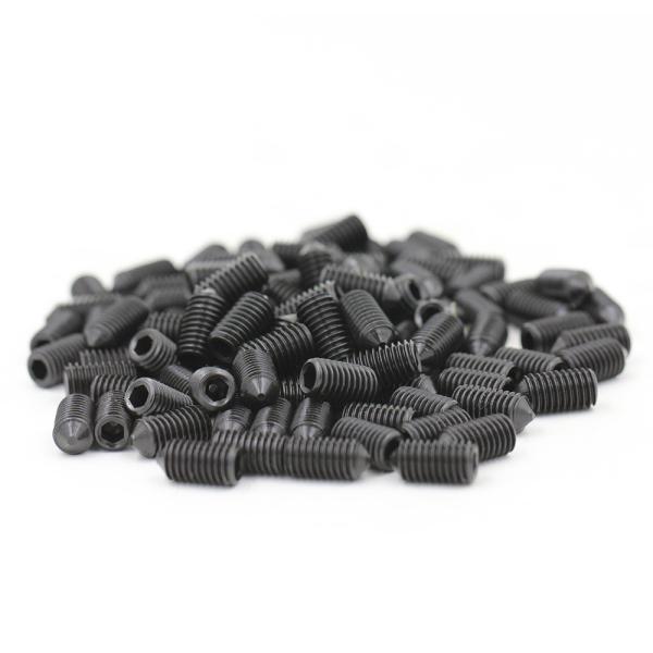SGS Approved Grade 12.9 Black Zinc Steel Hexagon Socket Cone Point Set Screws for Secure Fastening