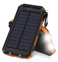OEM ODM Solar Powered Power Bank 10000mah Solar Powerbank With Li-Polymer Battery