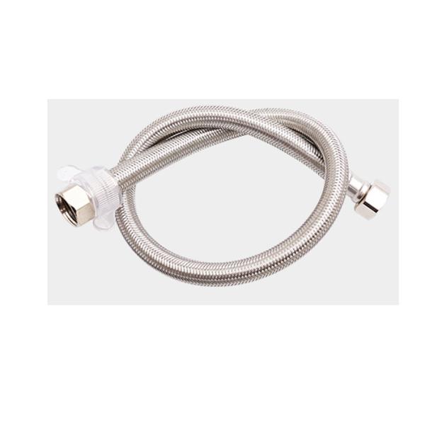 Flat Stainless Steel Braided Sleeving Flame Resistance For Hose Protection