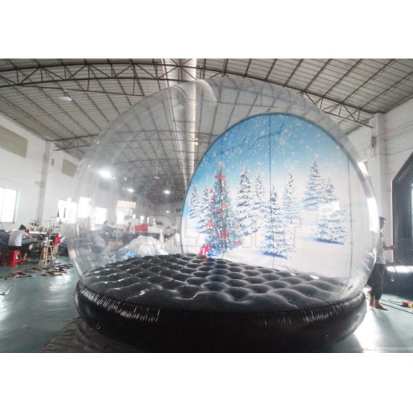 глобуса снега рождества PVC 3M будочка фото шарика глобуса снега 4M большого раздувная