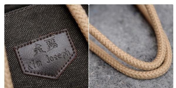 Spring new Korean version of the trend of minimalist canvas shopping bag handbag shoulder bag handbag tide