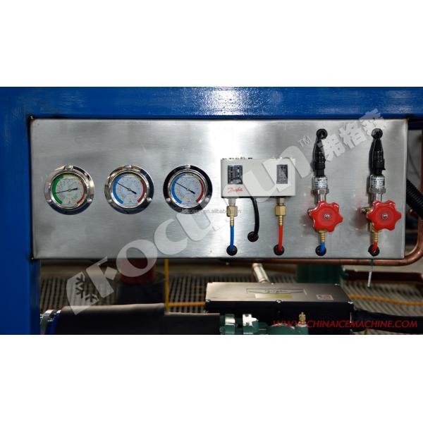 10 000 кг Пластинчатый ледовый станок для рыб из нержавеющей стали/Гальванизированный стальной корпус