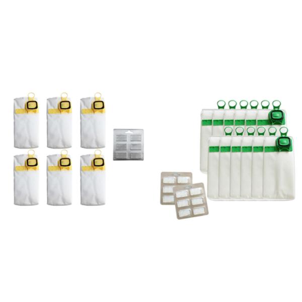 Vorwerk Kobold VK140 150 Dust Collecting 6 Piece Upright Vac Filter Bags