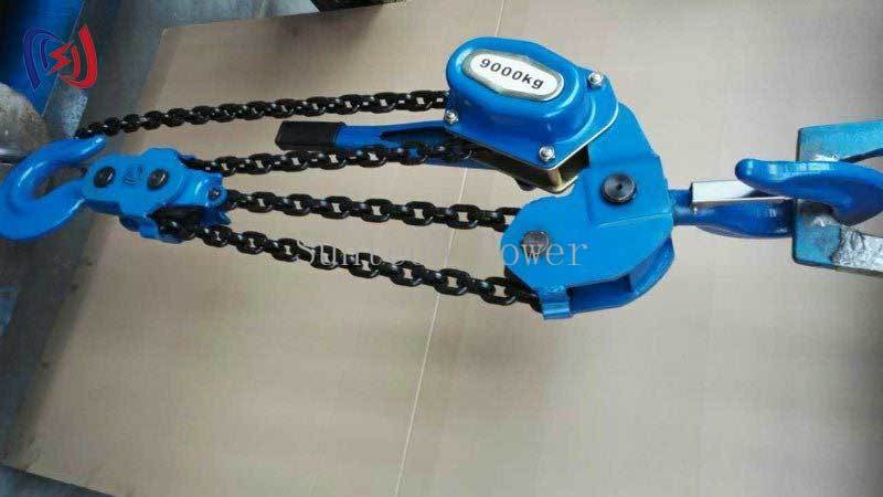 Chain Hoist 5-90KN Manual Chain Block Automatic Brake Conductor Stringing Tools