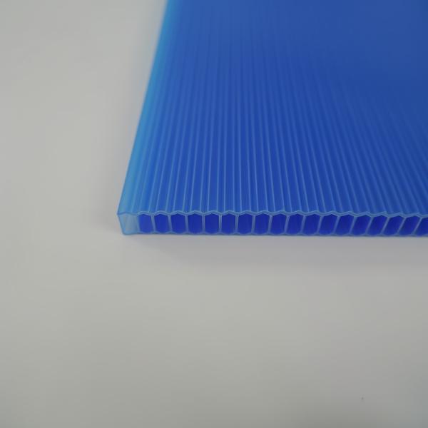 2mm - 12mm PP Corrugated Propylene Plastic Sheets With Custom