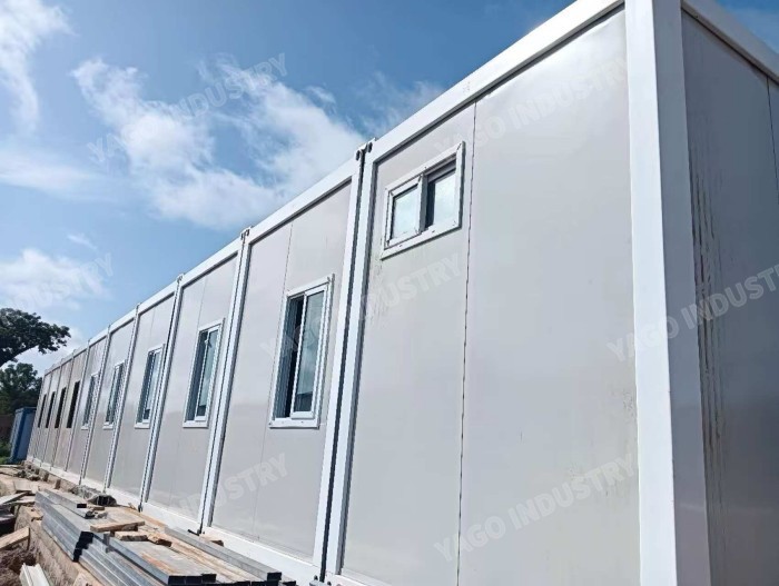 Robust Practical Prefabricated Container Building Anti‑corrosion Heat Insulated Remote Site Housing Unit
