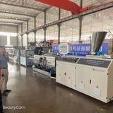 10mm-50mm Diameter Single Wall Corrugated Pipe Machine With 3 Cooling Zones And PLC Control System