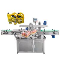 YIMU YM620 Double Sides Flat Square Bottle Labeler Máquina de rotulagem automática para garrafas de óleo lubrificante