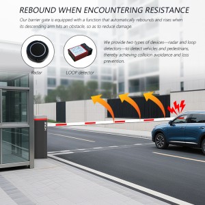 CW253 High Speed Heavy Duty Boom Barrier Gate Wholesale
