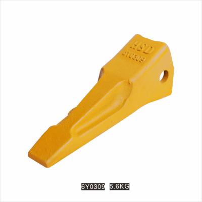 máquina escavadora Bucket Teeth 6Y0309 de 0.1m3 erpillar
