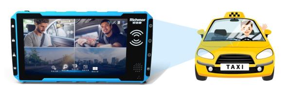 Richmor 6CH AHD Mobile DVR Smart Touch Monitor MDVR 2016 Ano Resolução 1920*1080 AHD