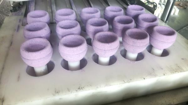 High Speed Semi Full Automatic Bath Bomb Powder Press Machine Bath Bomb Maker Made In China
