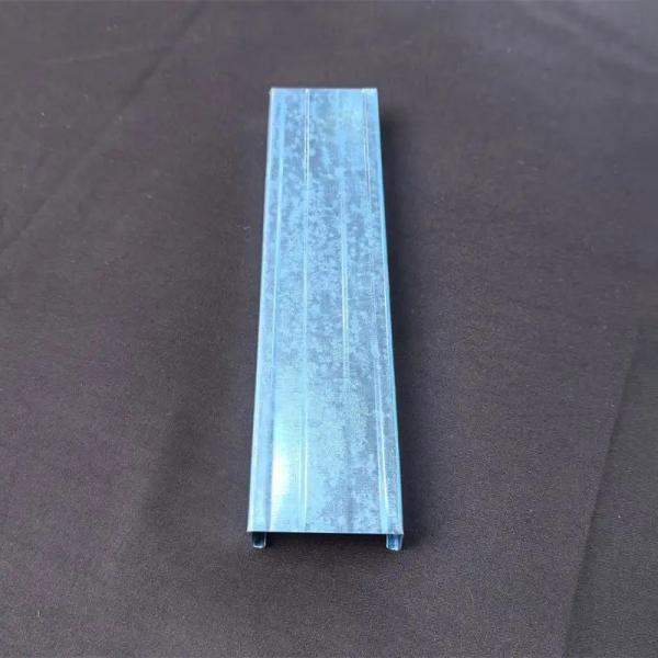 Interior and Exterior Decoration Galvanized Metal Furring with Strong Load Capacity Class A Fire Resistance