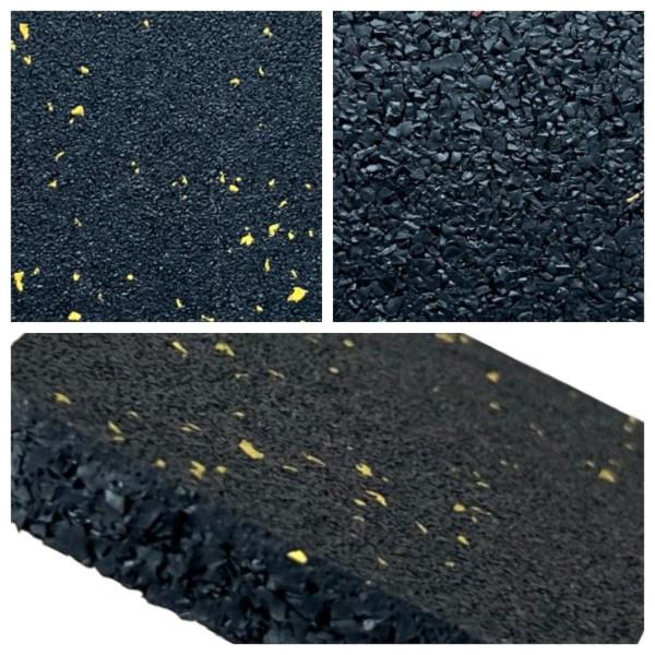 Durable Gym Rubber Matting for Heavy Equipment Free Weights and Functional Training Activities