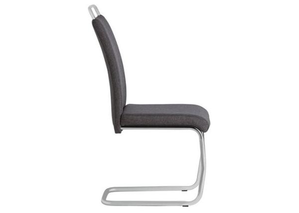 Custom 60kgs 99cm Chrome Metal Frame Dining Chair