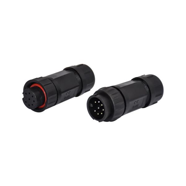 conector de cabo impermeável Solderless masculino e fêmea Pin Connectors de M19 de 10mm