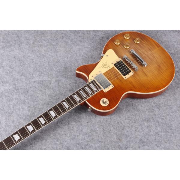 Jimmy Page Number Two VOS Electric Guitar, Standard LP guitar, Flamed Maple,guitarra,Musical Instruments,Free shipping