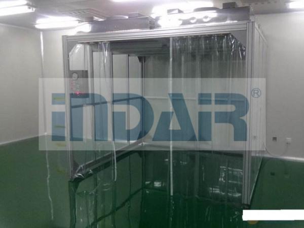 SS304 Portable Laminar Flow Hood Stainless Steel Material Compact Outlook