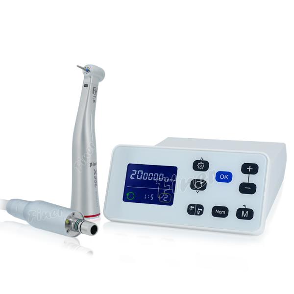 Электрический медленный скоростной зубной двигатель с 1: 5 увеличивающейся высокой скоростью зубной микромоторный блок ручной работы