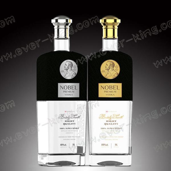 Бутылки духа бесцветного стекла дуриана 750ML форменные