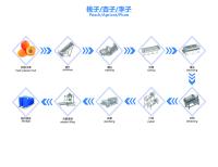 Linha de produção de sumo de ameixa NFC Linha de processamento de sumo de ameixa SUS304