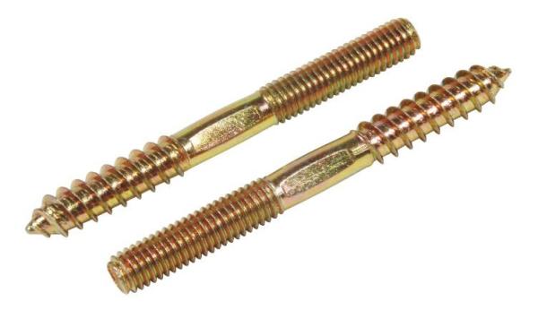 OEM Service Furniture Screw Bolts Double Thread Hanger Bolt Anti - Corrosion