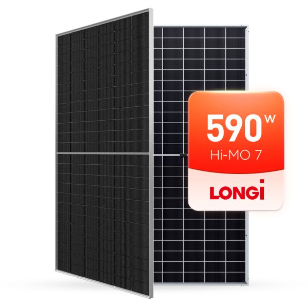 EU Warehouse Hi-MO6  Longi Bifacial Solar Panel PV 525w 530w 540w 550w Rooftop Solar Energy System