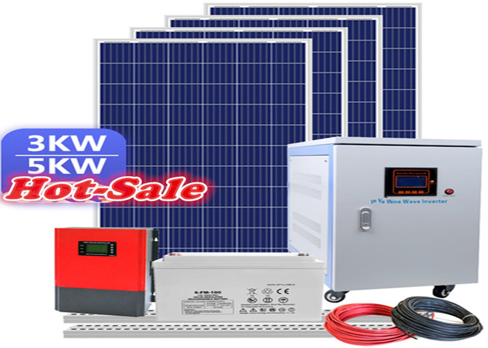 Домашняя энергия системы панели солнечных батарей крыши 3KW 5KW 10KW полная