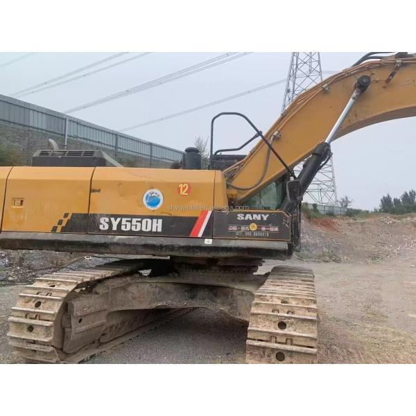 55000 кг массы машины Sany550H - это лучший экскаватор для строительства
