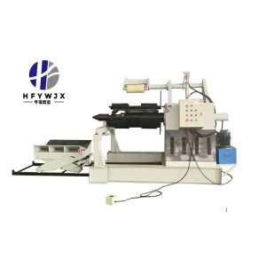 6 Ton Full Automatic Electric Uncoiler Machine with PLC Control System and Hydraulic Pressure for Metal Processing