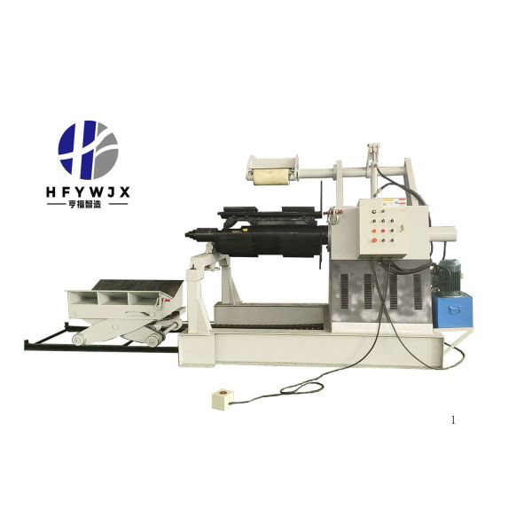 6 Ton Full Automatic Electric Uncoiler Machine with PLC Control System and