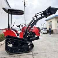 Powerful Small 50HP Paddy Field Crawler Tractor With Auxiliary Equipment