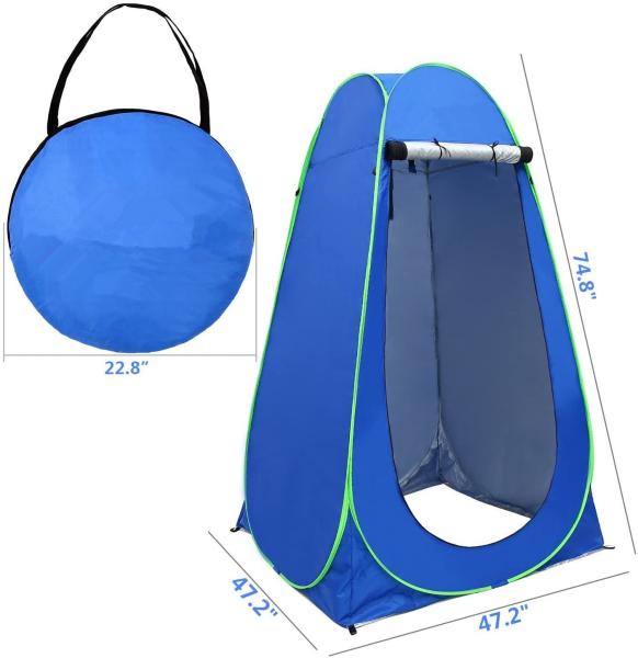 Pop Up Portable Dressing Room Tent For Outdoor Camping