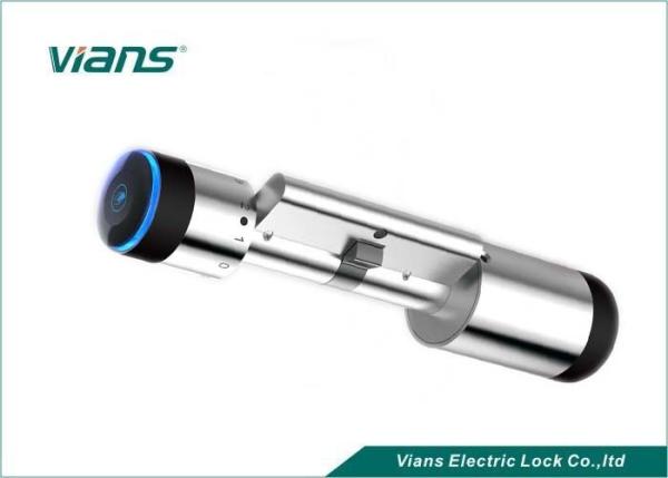 European Hotel Wifi Smart Door Lock Cylinder 304 Stainless Steel