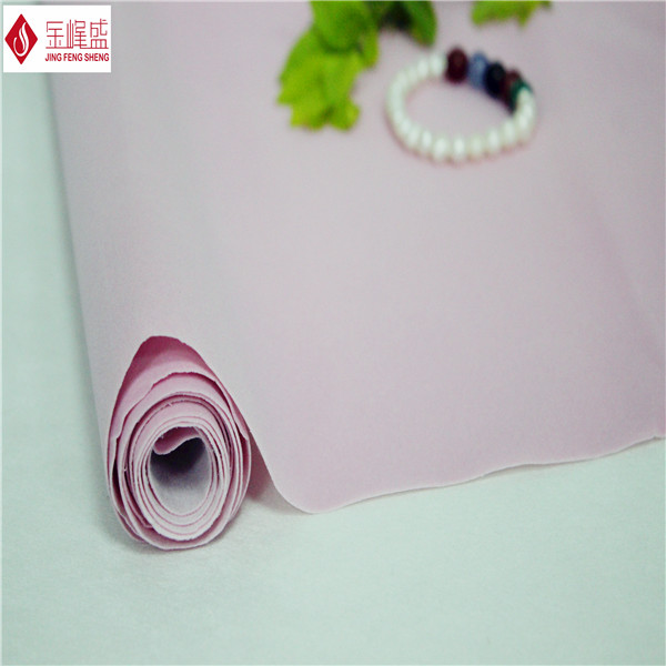 Eco-friendly OEM Cotton Velvet Fabric For Watch Box Lining Upholstery Material