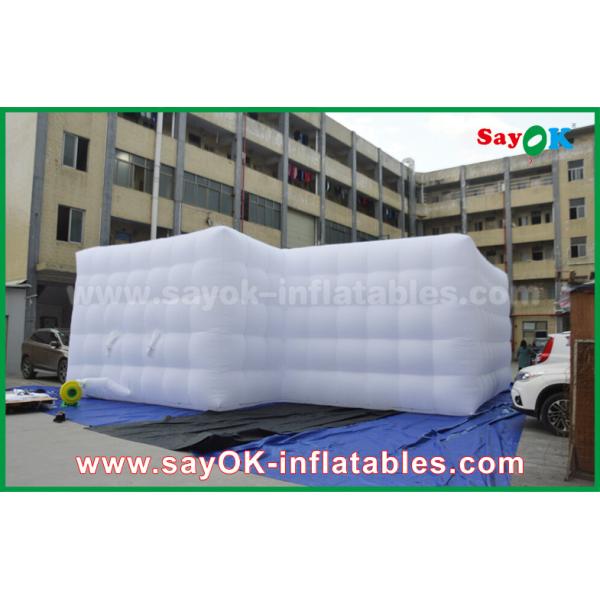 Шатер воздуха раздувной ткани шатра 210 d Оксфорда двора раздувной с печатанием цифров для парка атракционов
