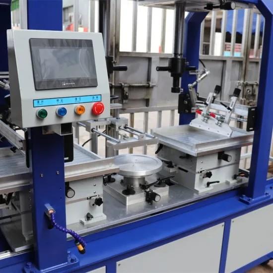 400P/H Mitsubishi PLC 2 Colors Ceramic Tampo Printer