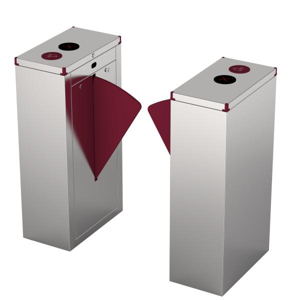 CE Approved SUS304 Airport Turnstile Biometric Access Control