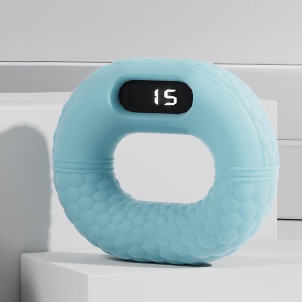 Силика-гель ручная рукоятка кольцо Усиление мышц инструмент тренировки