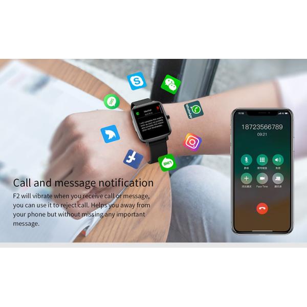Кровяное давление IP68 Smartwatch тарифа сердца водоустойчивое для магнитной обязанности