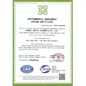 Chengli Special Co., Ltd. Сертификации