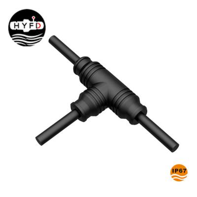 HYFD LED Belt Light 2 3 4 5 Pin 300V T Shaped Electrical Connector