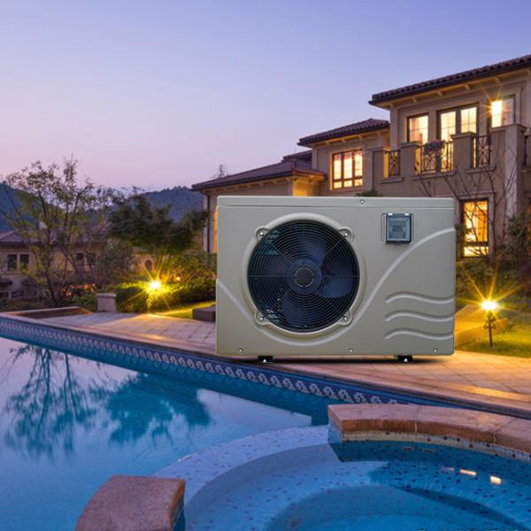 Petites pompes à chaleur d'eau chaude de la chaudière 21KW de pompe à chaleur de source d'air d'inverseur pour des piscines