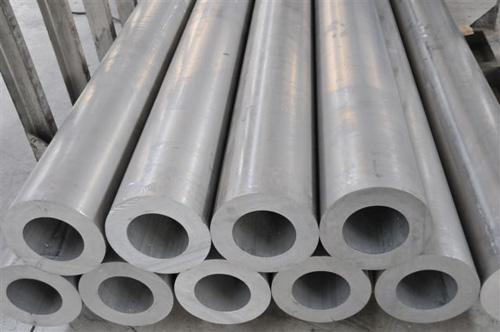 7075 6082 Aluminium Tube , Natural Aluminum Round Pipe Aircraft Structure Use