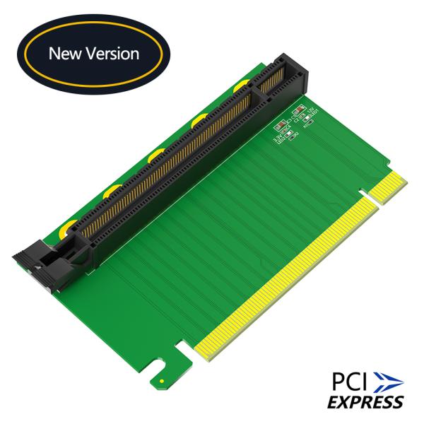 ZYX PCIe 16X 3.0 90 Degree Reverse Riser Card for 2U Server