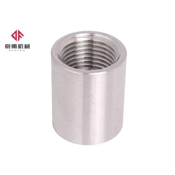 Oiled Stainless Steel Threaded Rebar Coupler Non Alloy Quick Coupling