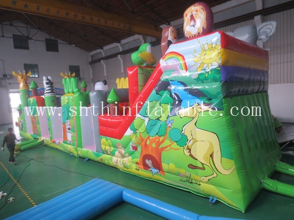 Adults and Kids Inflatable Obstacle Course Factory Supply Inflatable Obstacle Course for Sale
