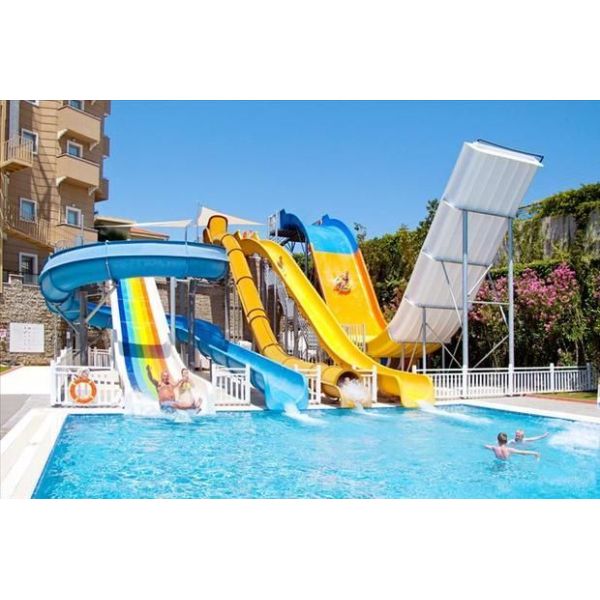 Water Wonderland Water Park Water Slide Playground Kids Water Splash Pad Equipment