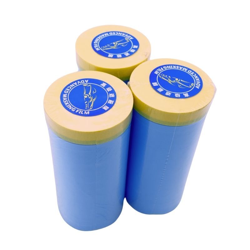 Pre-Taped Masking Film for Automotive Painting Car Refinishing Paint Masking Protection